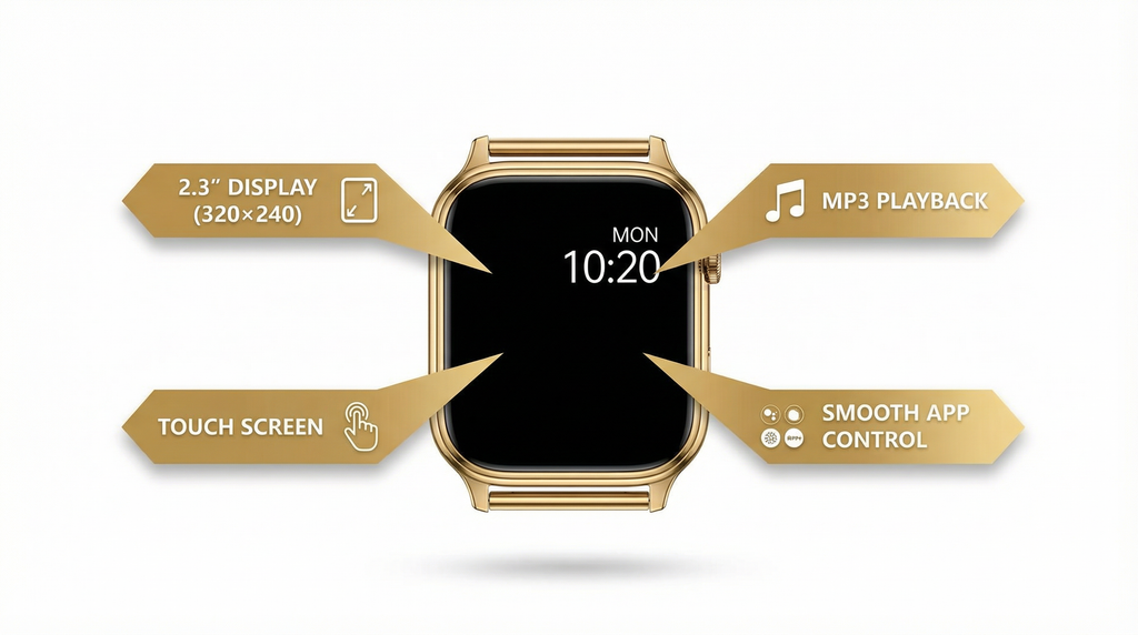 I20 Ultra Max 10-in-1 Smartwatch Combo + AirPods 2