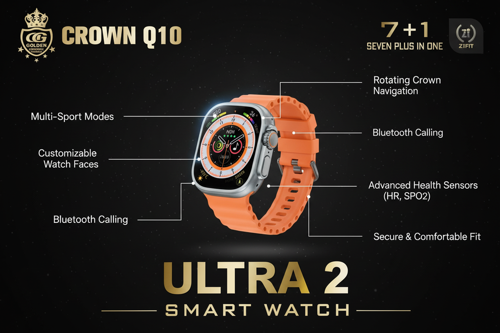 Q10 7 In 1 Smart Watch