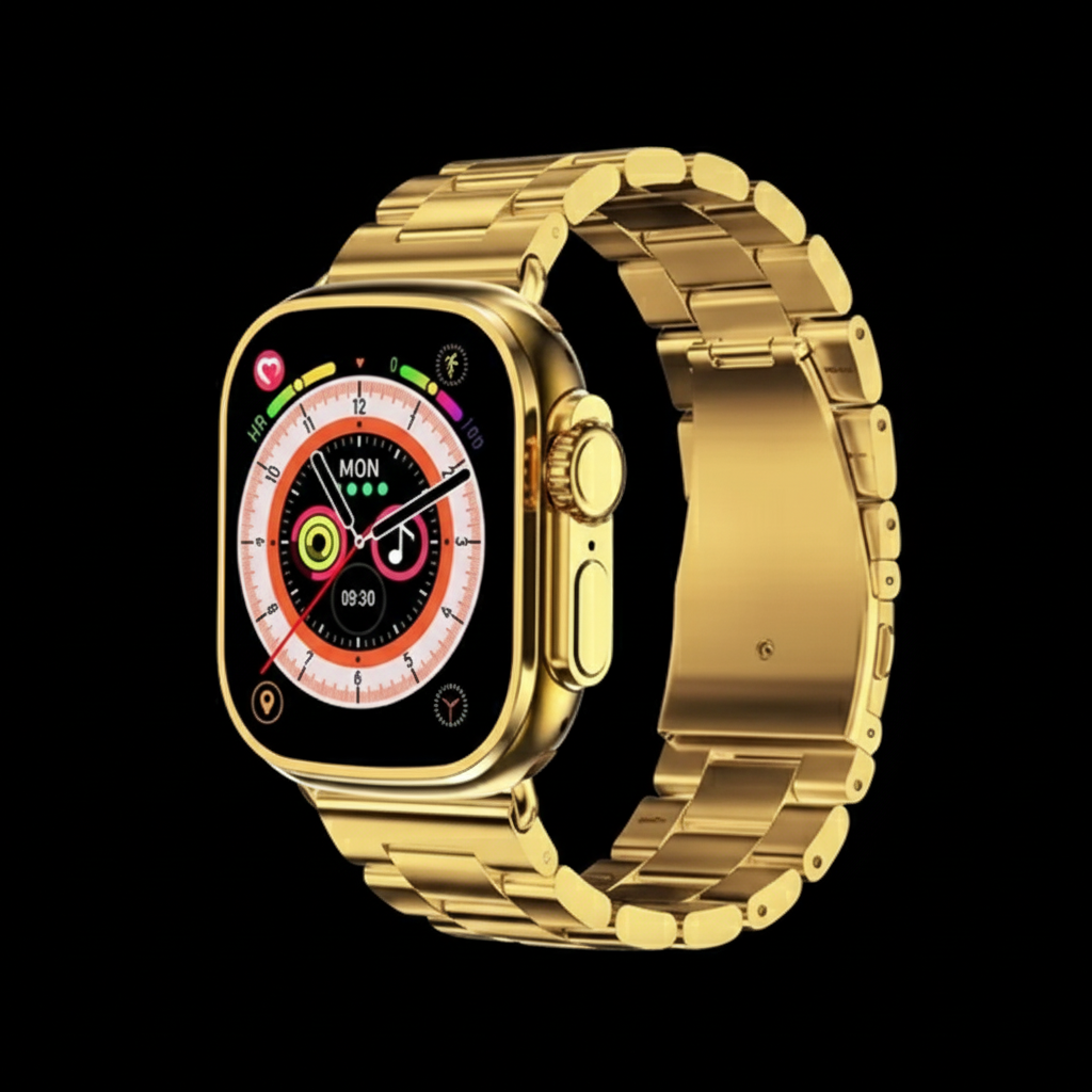 Crown M60 Ultra 2 (10+1) Smart Watch with Earbuds